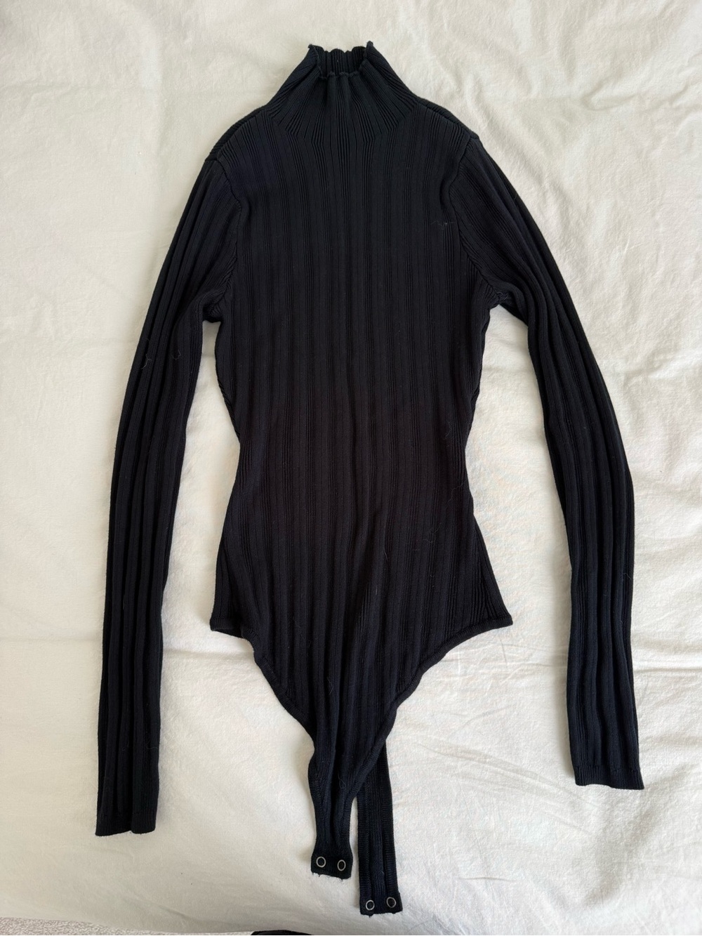 Abercrombie & Fitch Black Turtleneck Sweater Bodysuit